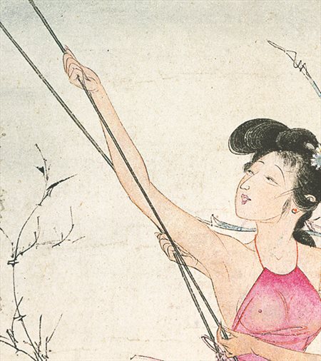 凤山县-胡也佛的仕女画和最知名的金瓶梅秘戏图